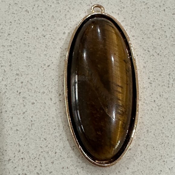 Tiger's Eye Quartz Pendant - Picture 4 of 7